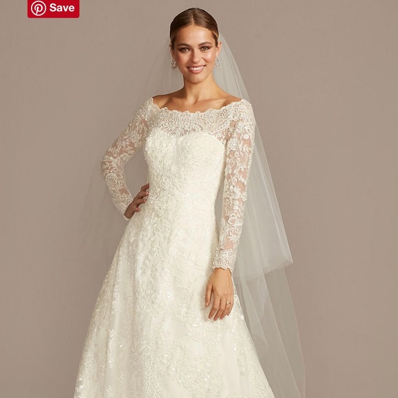 Oleg Cassini wedding dress
